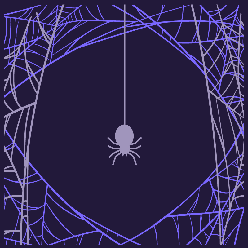 Poster for teenager spider web focus - TenStickers