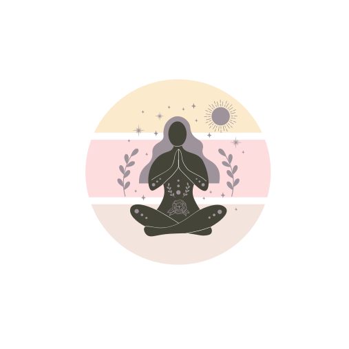 Sports poster of beautiful yoga poses in a circle - TenStickers
