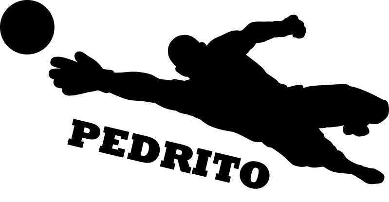 Football poster customizable vinyl soccer keeper - TenStickers