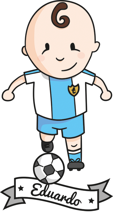 Football poster customizable vinyl footballer - TenStickers