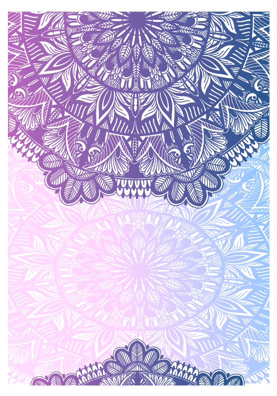 Zen poster mandala art for mindfulness decor - TenStickers
