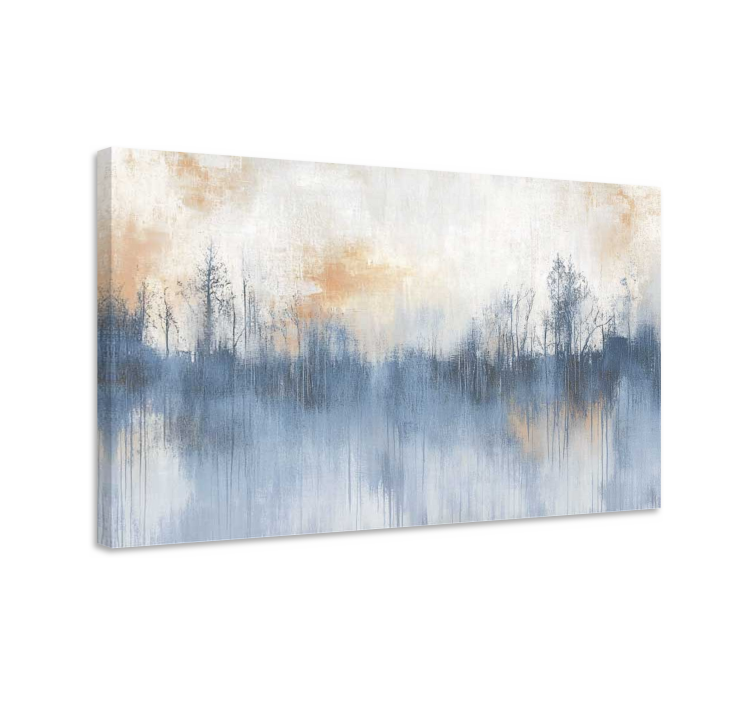 Artistic forest  landscape canvas - TenStickers