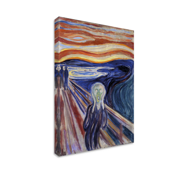Emotional Expressionism canvas art - TenStickers