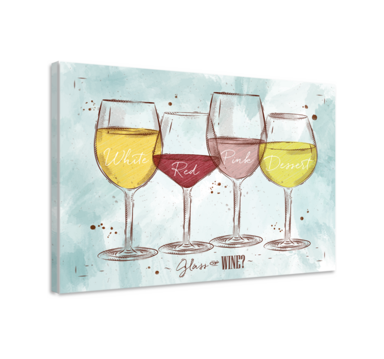 rustico vino rustic canvas art - TenStickers