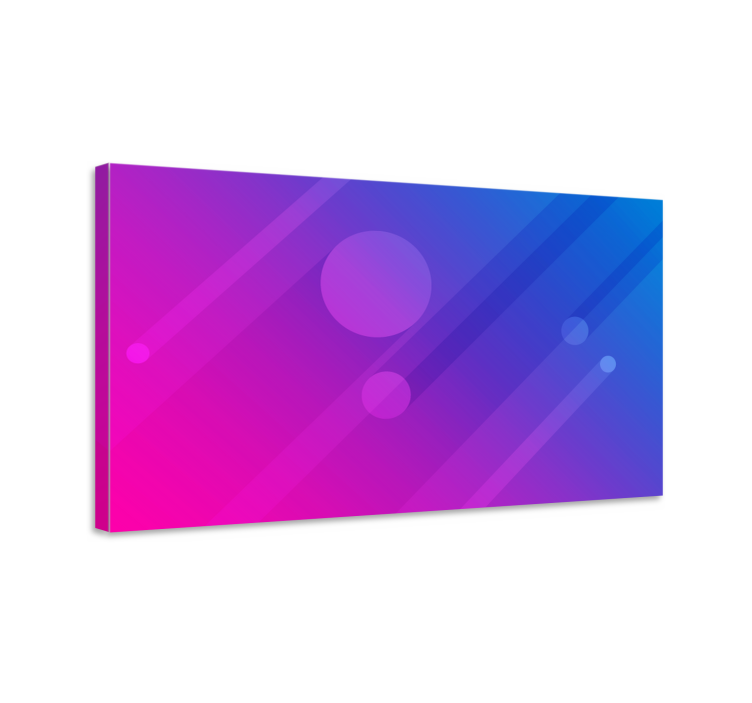 Collection gradient fluid  modern canvas - TenStickers