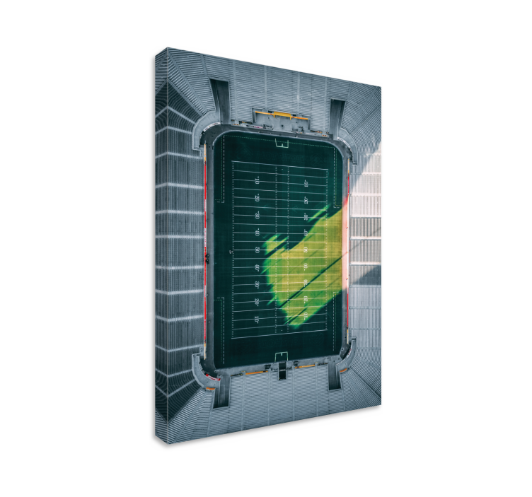 Aerial Stadium View sports canvas art - TenStickers
