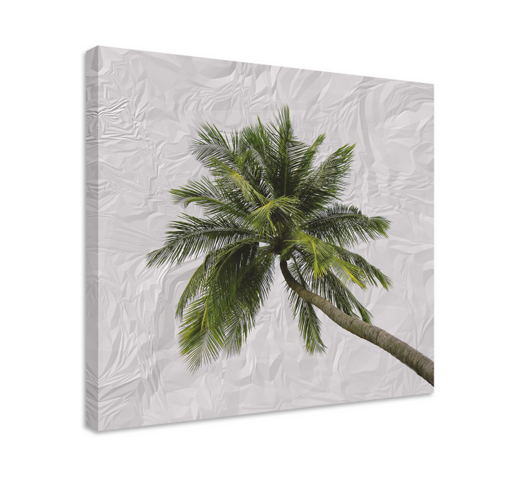 Modern palm tree design bedroom wall prints - TenStickers