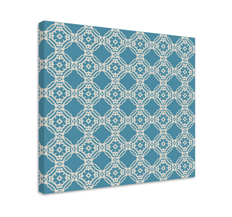 Modern canvas art geometric pattern design - TenStickers