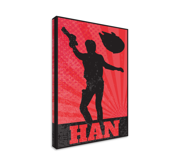 Design movie character character canvas prints - TenStickers