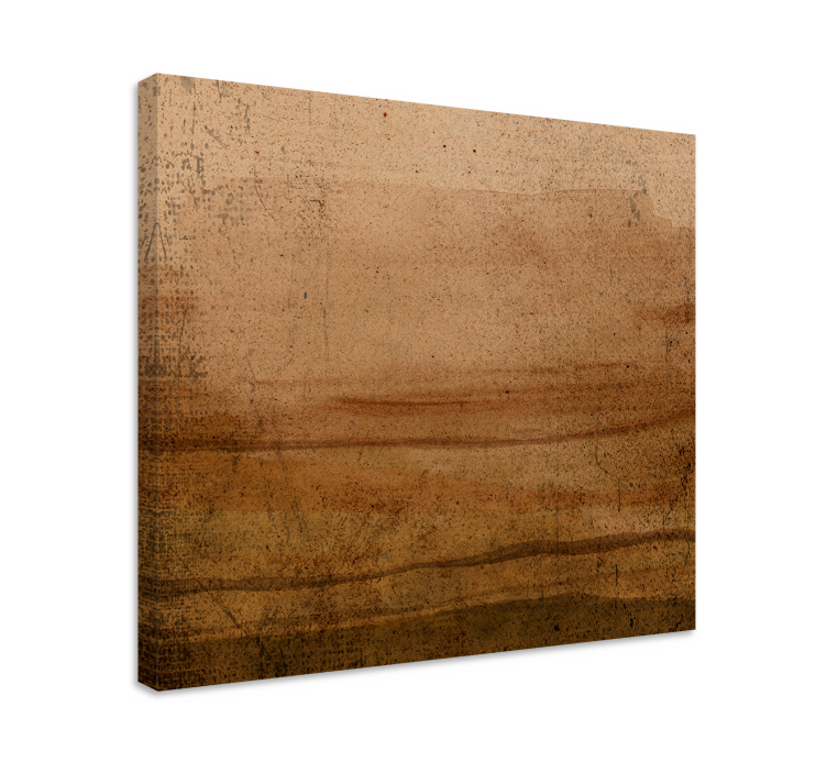 Abstract wall art 1 earthy textured canvas - TenStickers