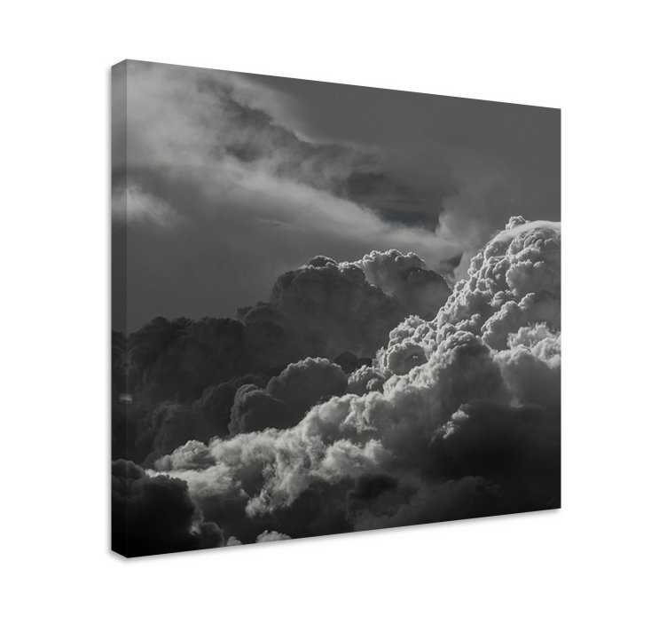 Dramatic Cloud Formations landscape canvas - TenStickers