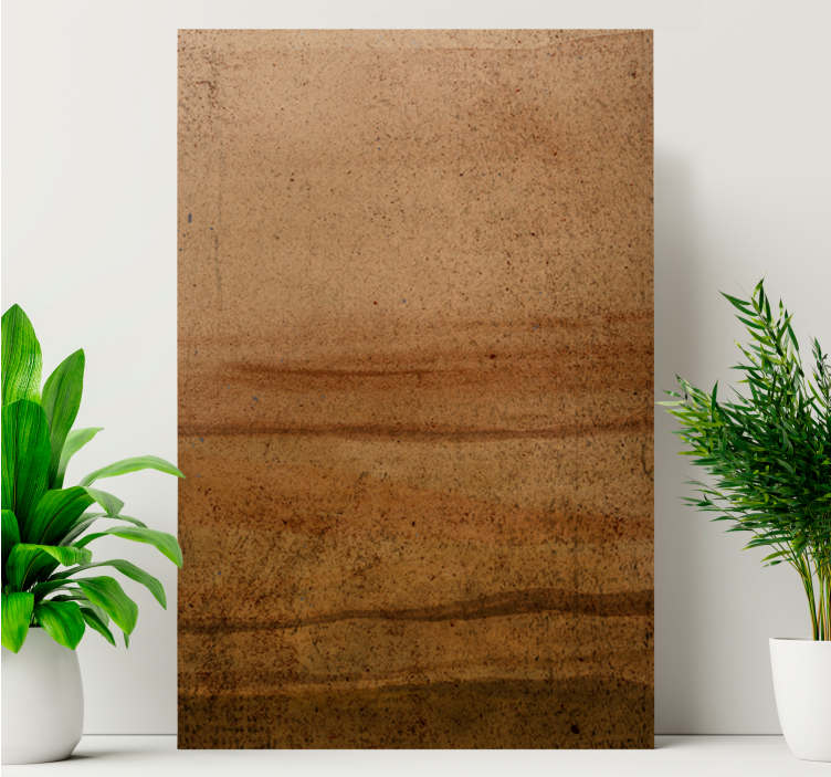 Abstract wall art 1 earthy textured canvas - TenStickers