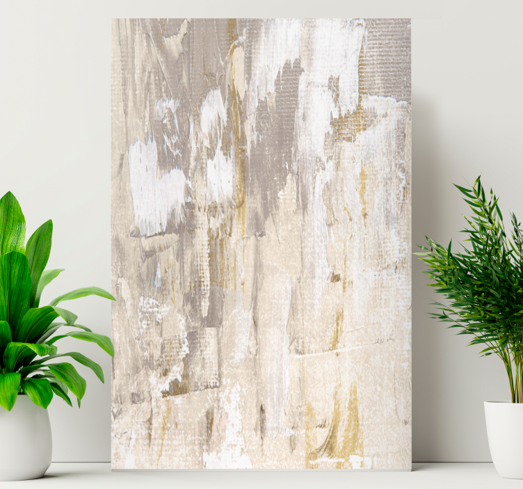 Abstract wall art 1 modern textured canvas art - TenStickers