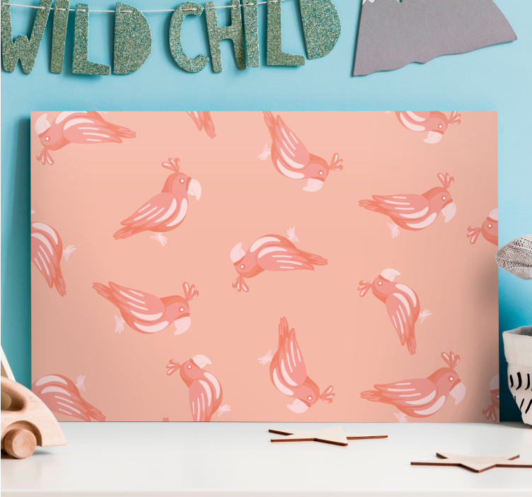 Bird canvas wall art with delightful bird designs - TenStickers