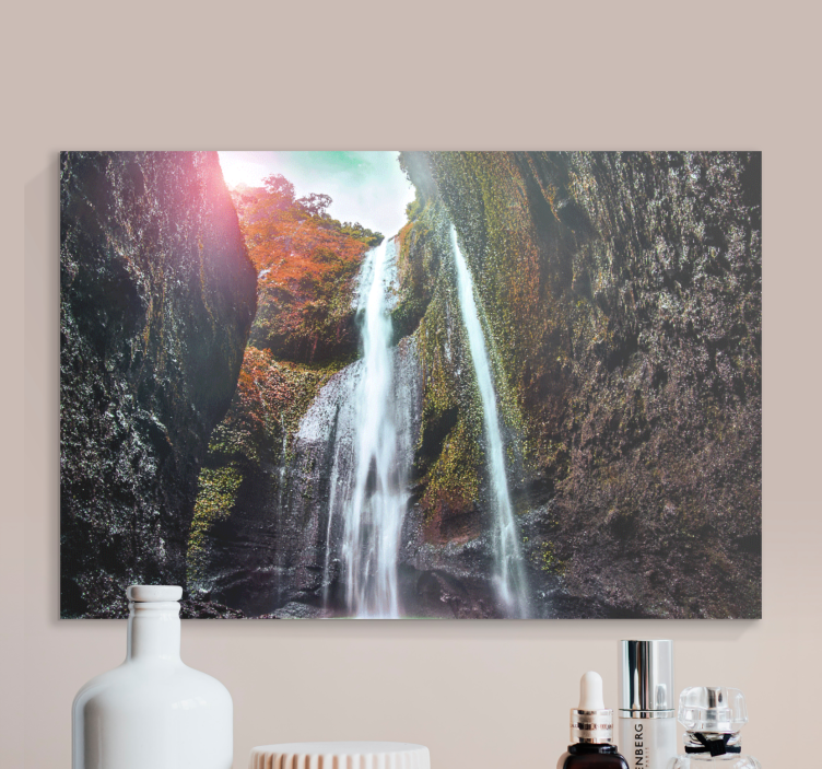 Landscape canvas grand cascade scenery - TenStickers