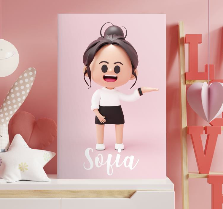 your Avatar customized canvas print - TenStickers