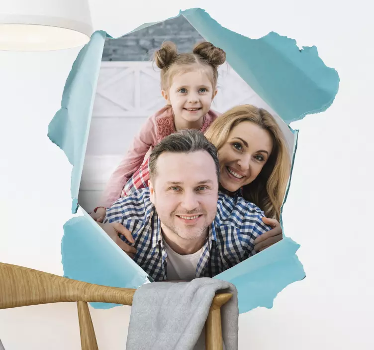 trompe l'oeil landscapes wall sticker - TenStickers