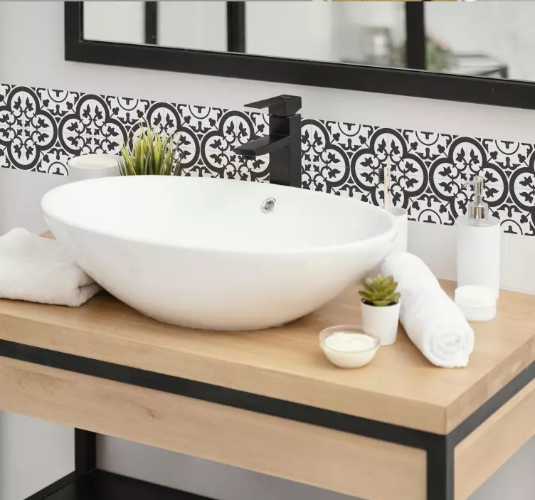 Moroccan Tile Wall Stickers - TenStickers