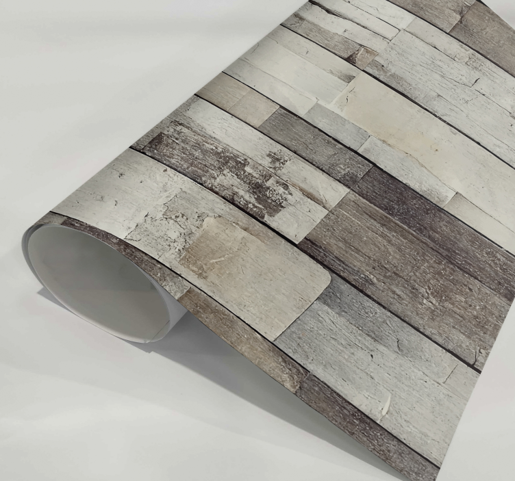 Light aged wood furniture vinyl decal   - TenStickers