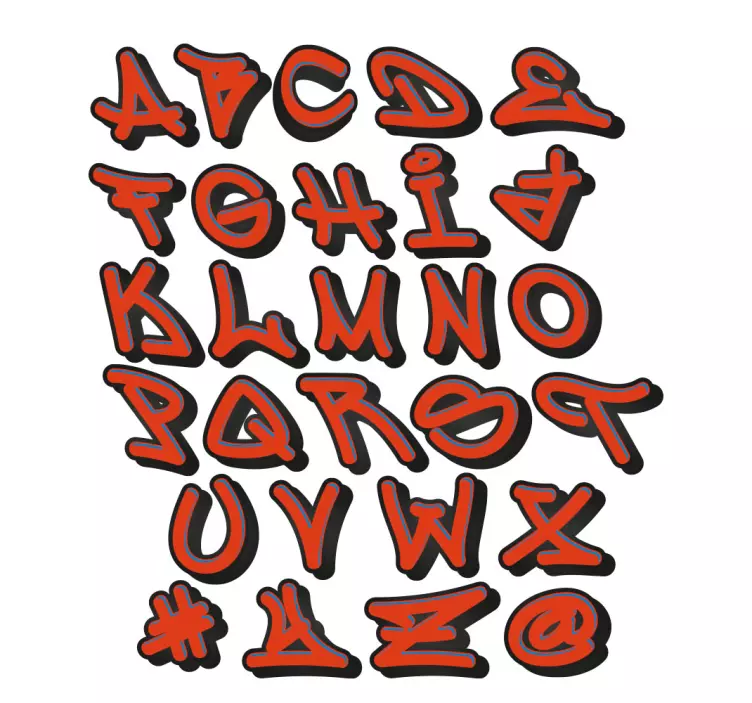 graffiti for gamers teenage wall decals - TenStickers