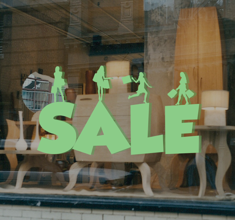 Business Sale Sign Sticker - TenStickers