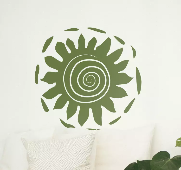 African Shield Decal - TenStickers