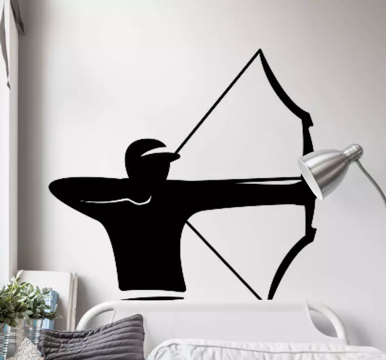 Archer Hunter wall sticker - TenStickers
