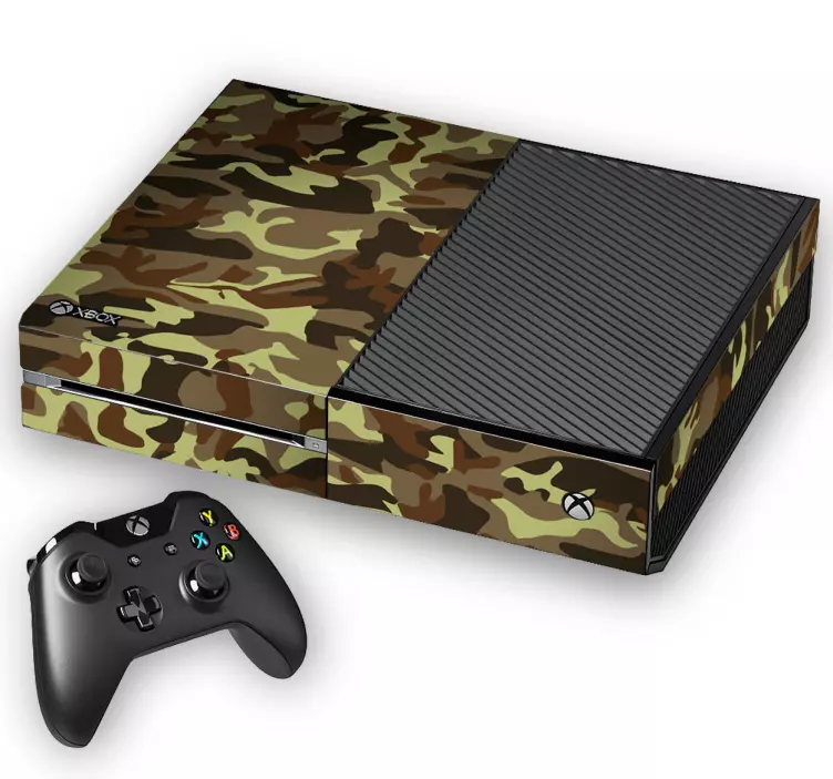 Battle camouflage xbox sticker - TenStickers
