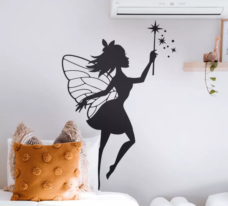 Beautiful fairy doll fairy tale decal - TenStickers