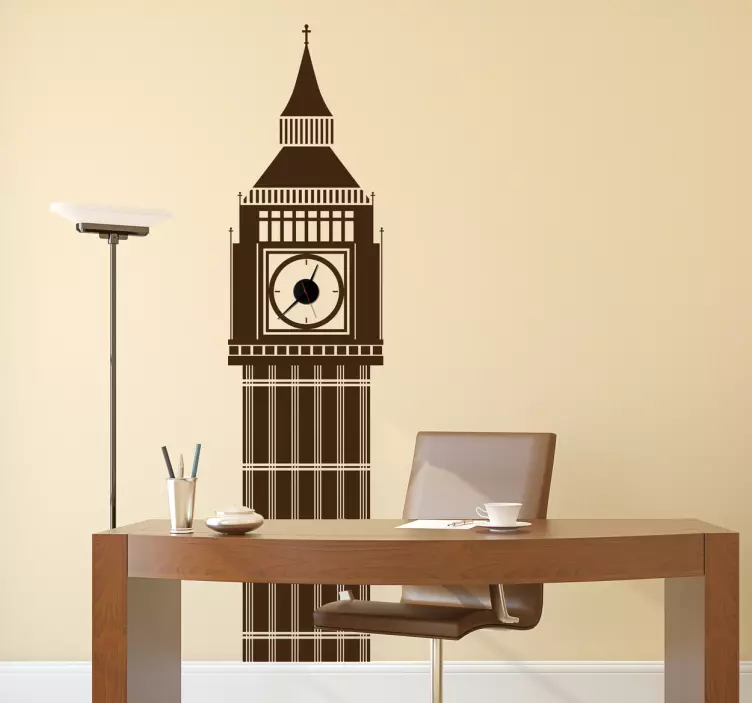 Big Ben Decorative Wall Decal - TenStickers