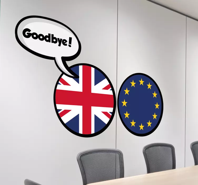 Brexit Wall Sticker - TenStickers