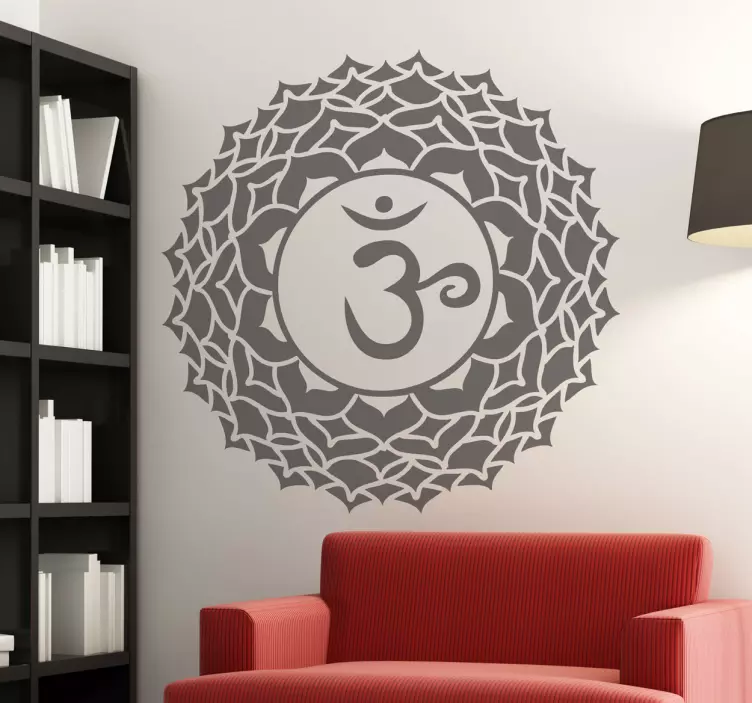 Chakra Sahasrara Wall Sticker - TenStickers