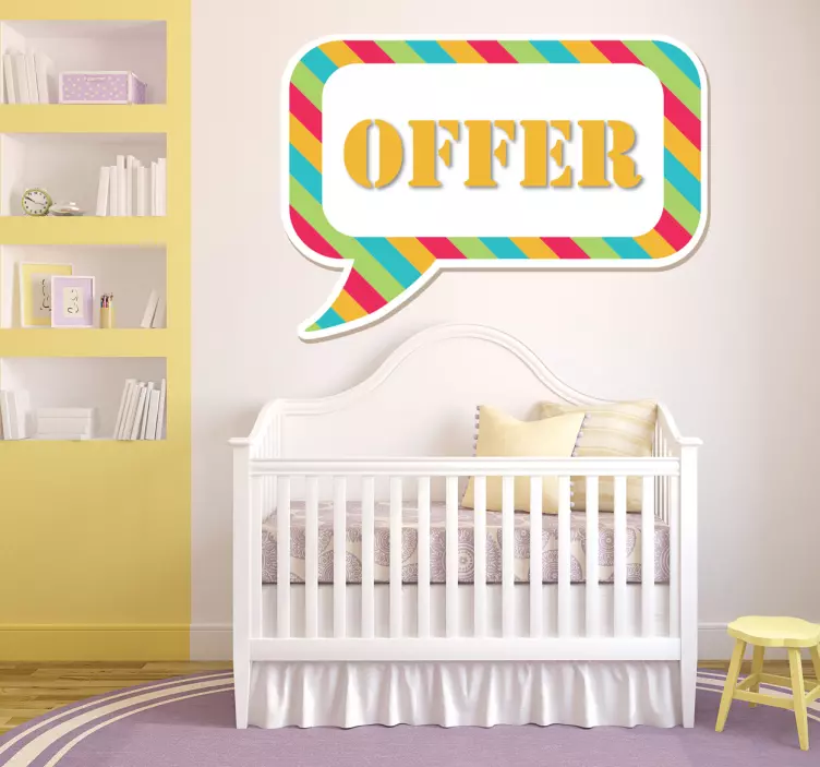 Children's store window sticker - TenStickers