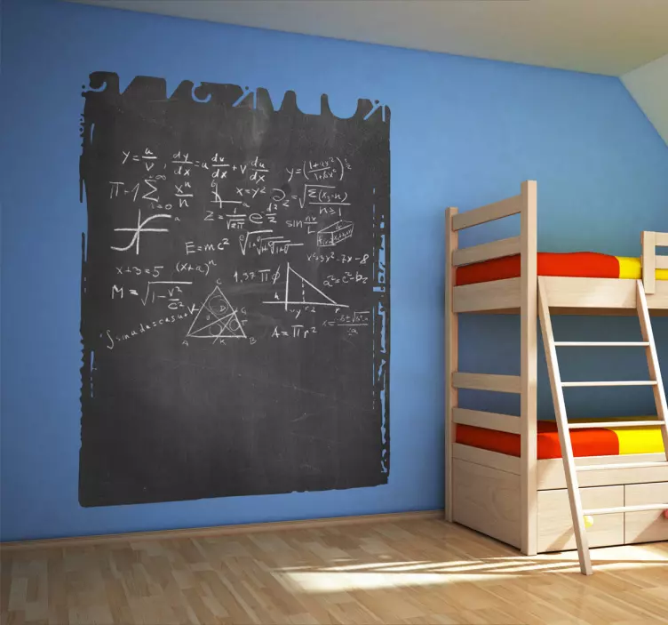 Cool Urban Blackboard Sticker - TenStickers