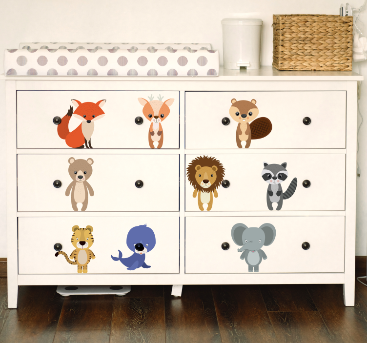 Decoration kit furniture sticker - TenStickers