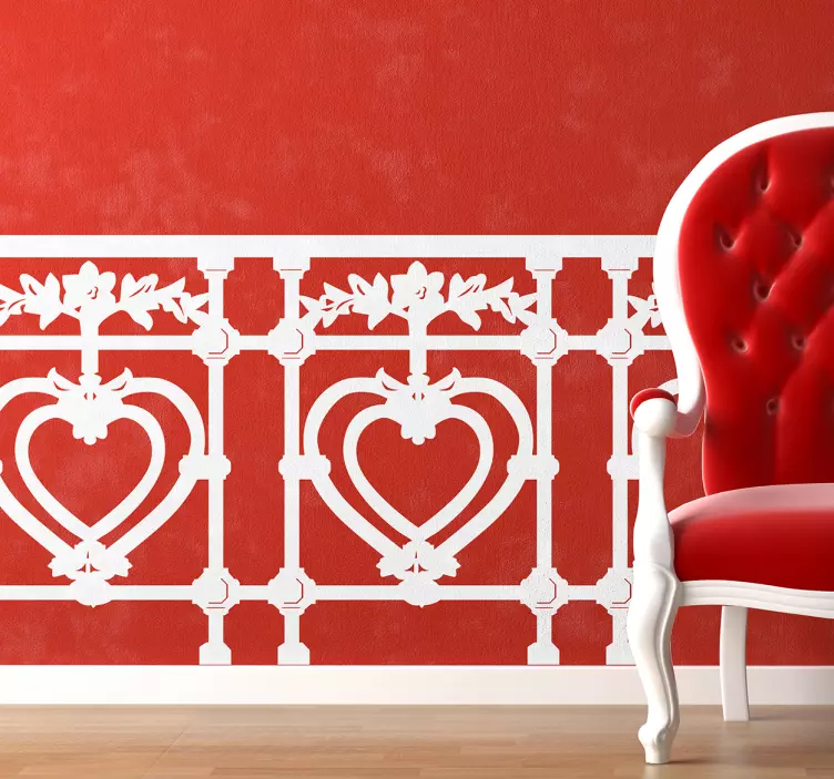 Donosti railing wall sticker - TenStickers