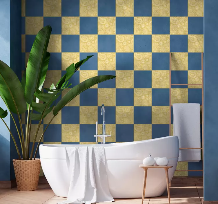 Elegant Paisley Patterns decoration wall sticker - TenStickers