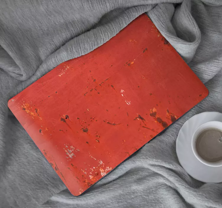 Flat lay abstract metal laptop skins - TenStickers