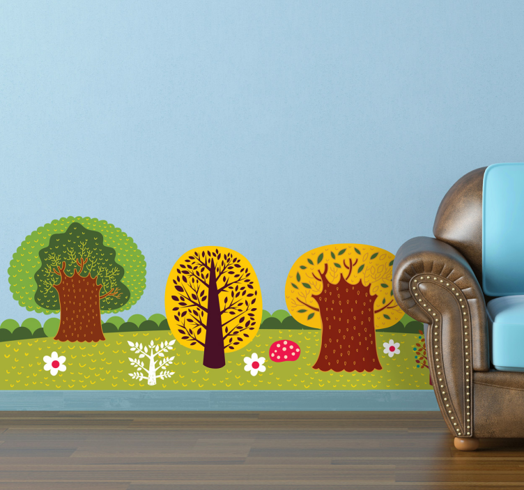 Forest Wall Sticker - TenStickers