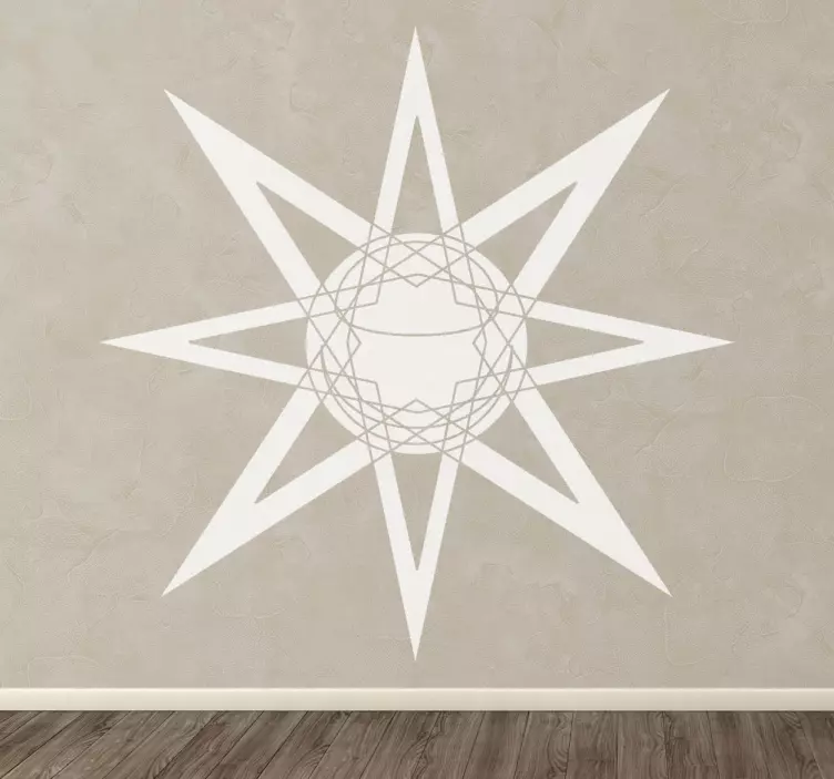 Illuminating Star Decal - TenStickers