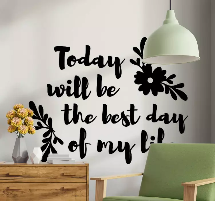 Inspirational Life Quote wall stickers quotes - TenStickers