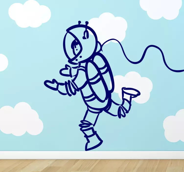 Kids Stickers Space Explorer - TenStickers