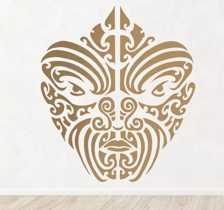 Maori Motifs Wall Sticker - TenStickers