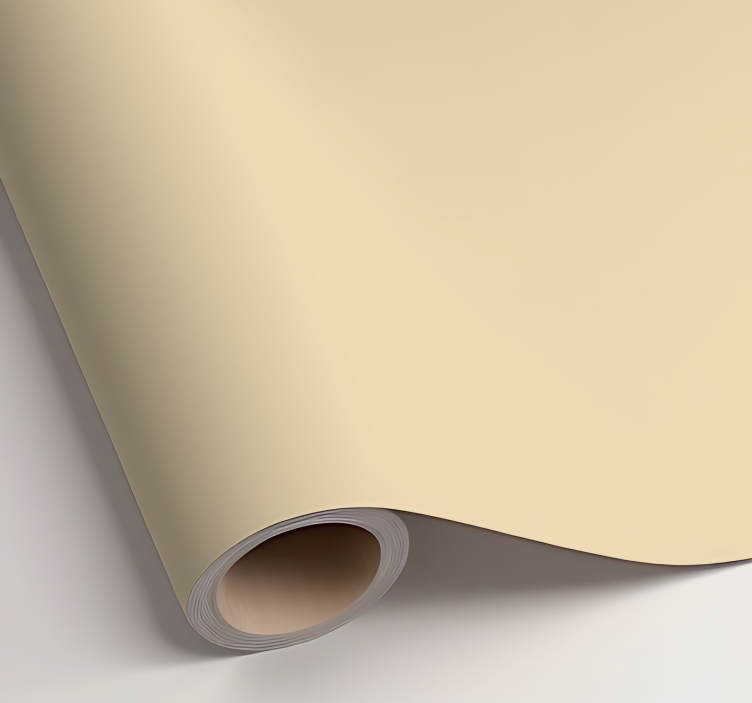 Matte Ivory plain sticker - TenStickers