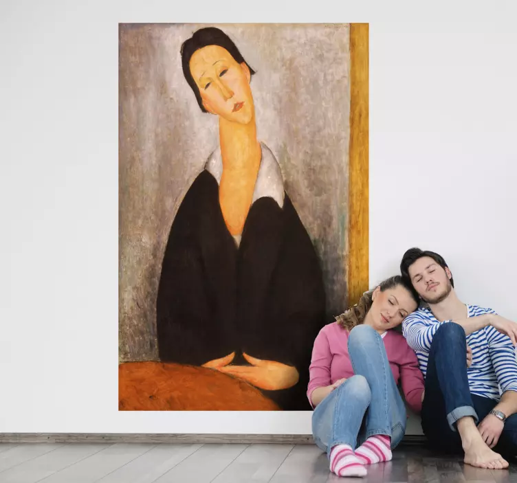 Modigliani Wall Sticker - TenStickers