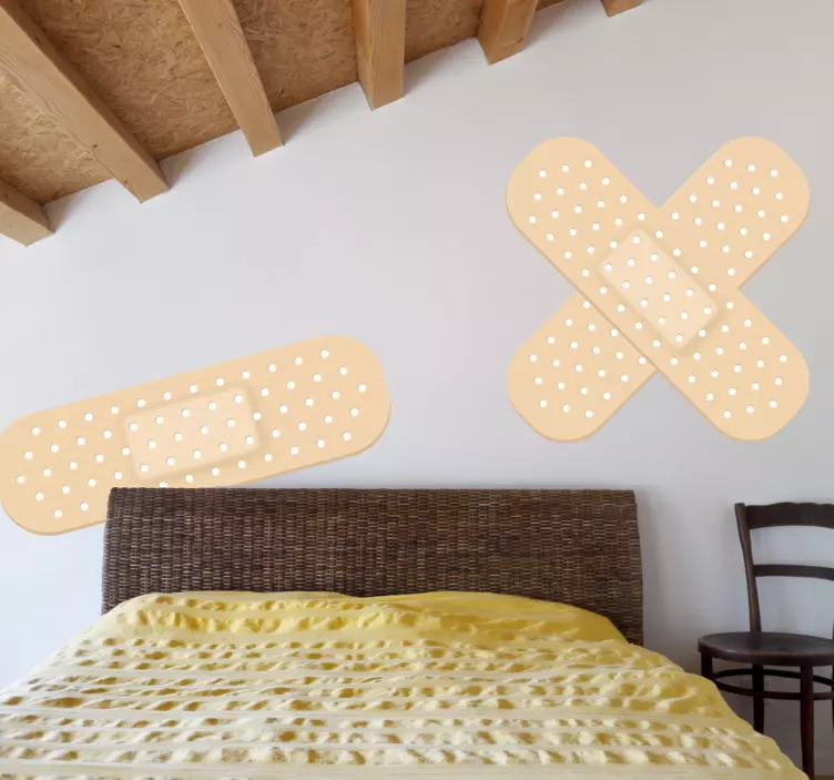 Plasters Decorative Decal - TenStickers