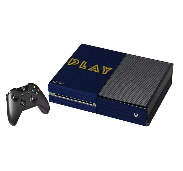 Play neon sign style xbox skin - TenStickers