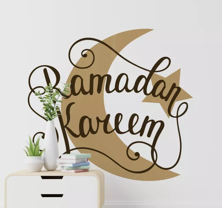 Ramadan Kareem icon Location sticker - TenStickers
