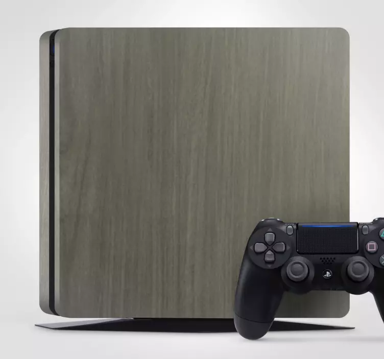 Sleek Grey Cover PS4 skin - TenStickers