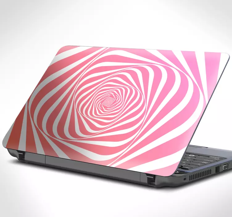 Spiral Motif Creation laptop skin - TenStickers